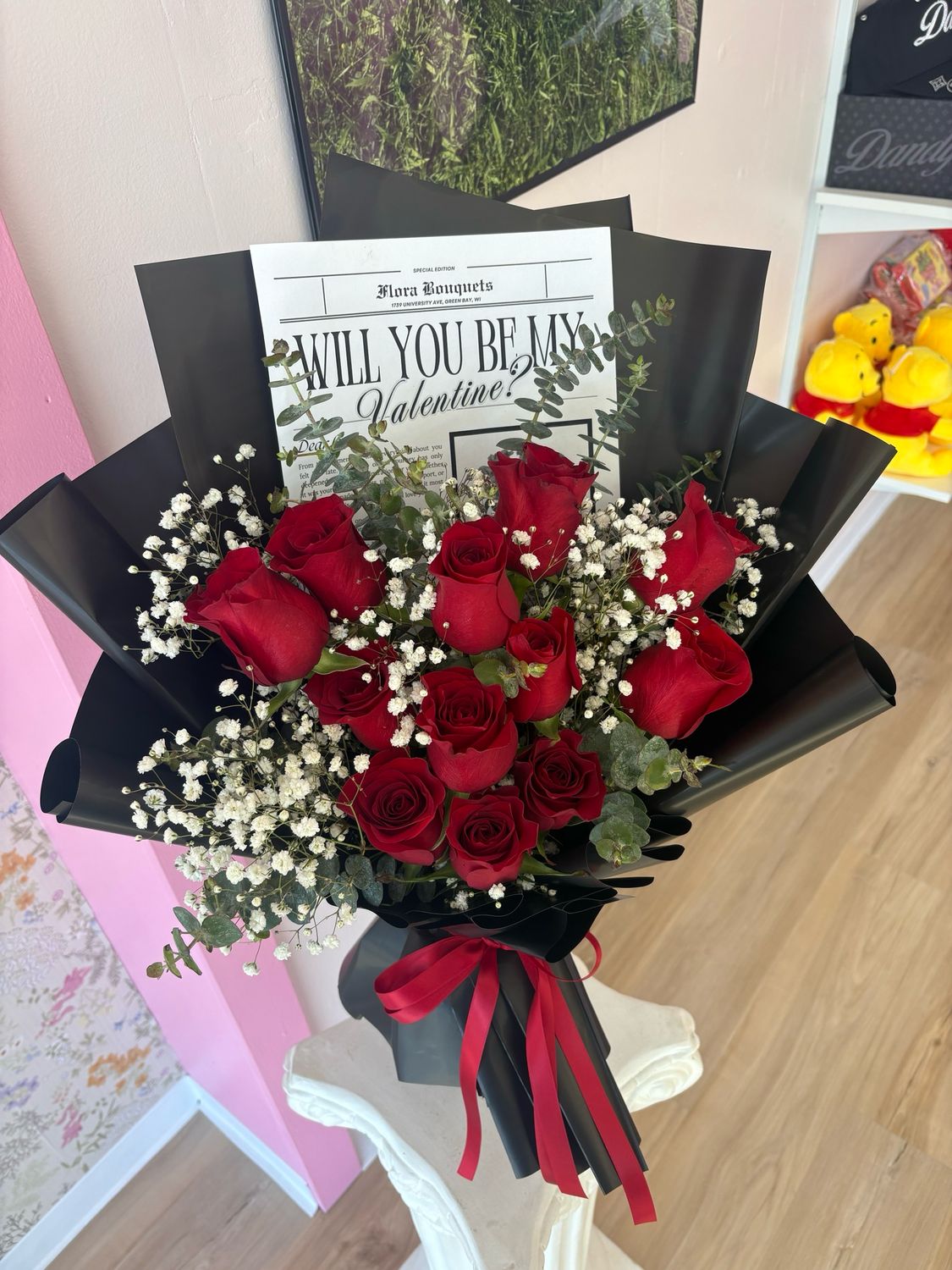 Be My Valentine - Dozen Roses