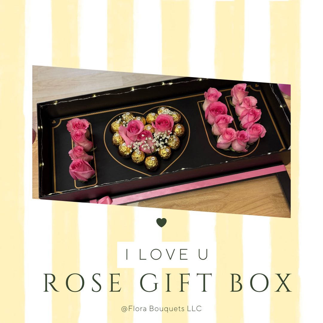 I Love You Mom - Rose Gift Box