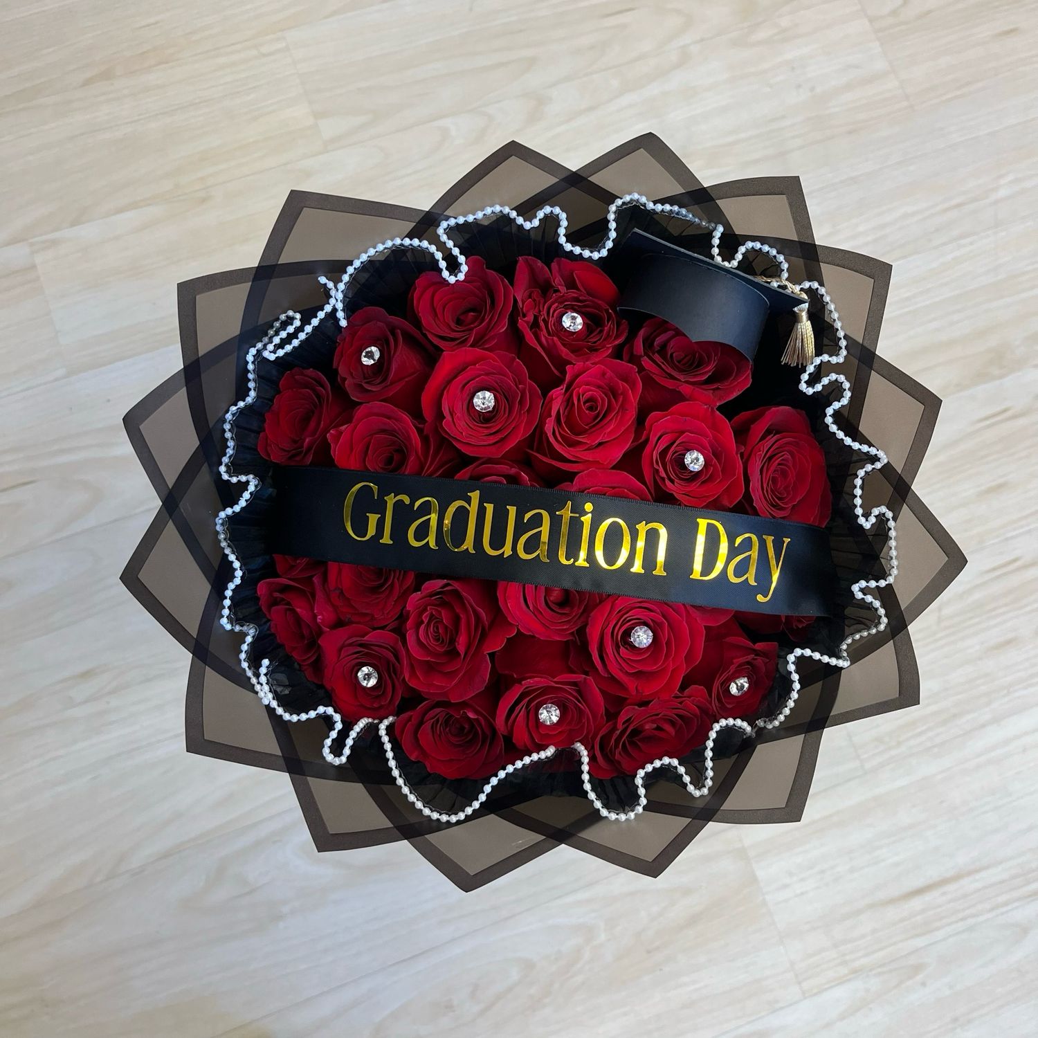 We Love You Grad - Rose Bouquet