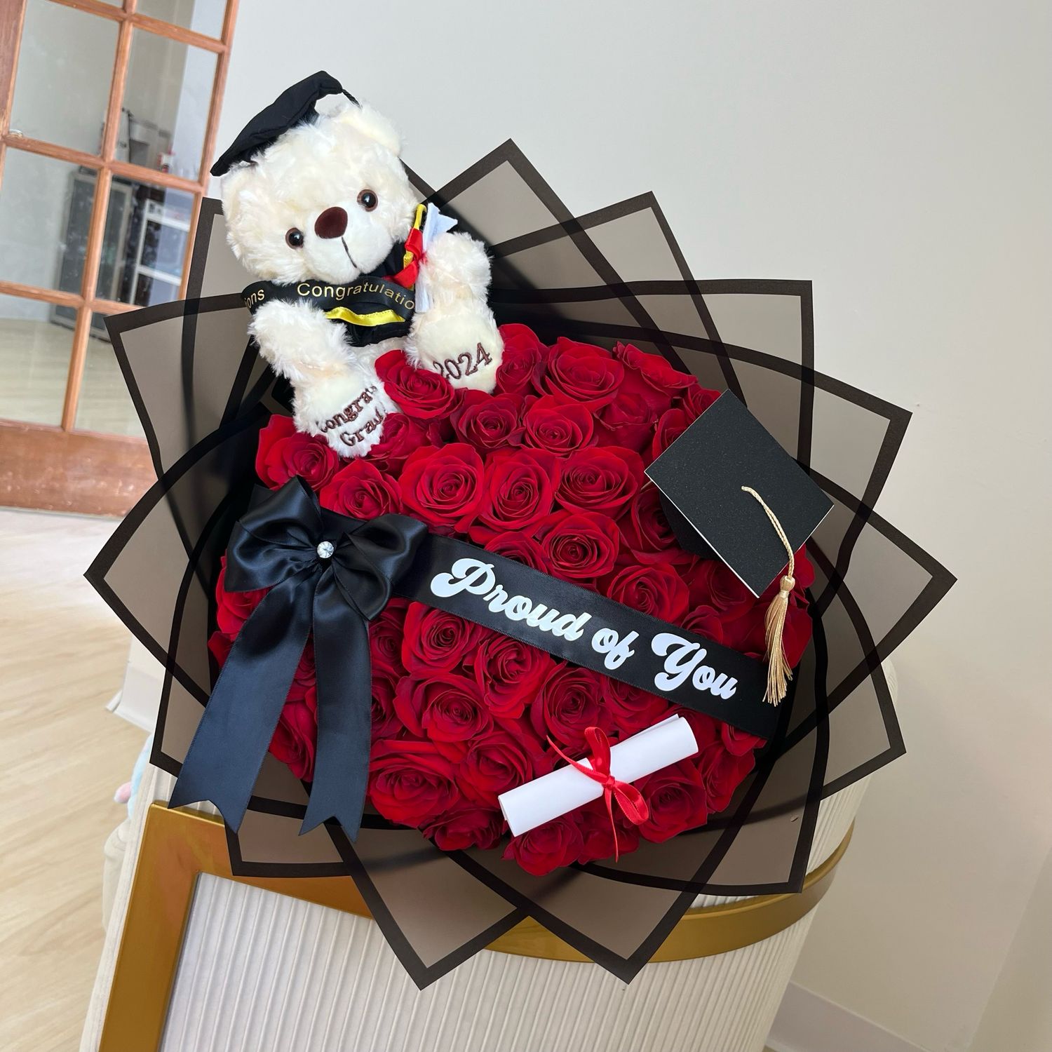 Super Proud Of You - 50 Rose Bouquet