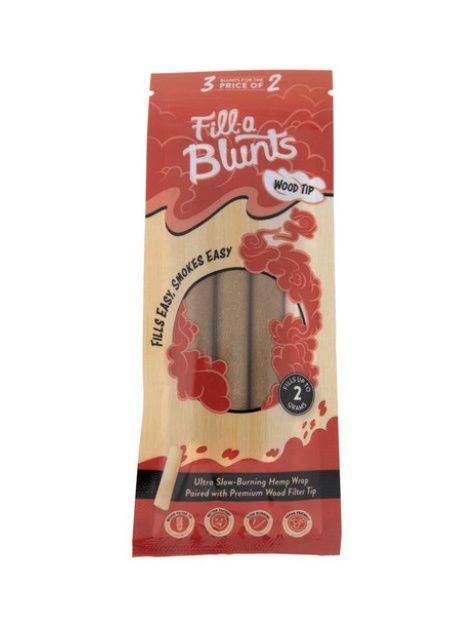 Fill a Blunt wood tip cones