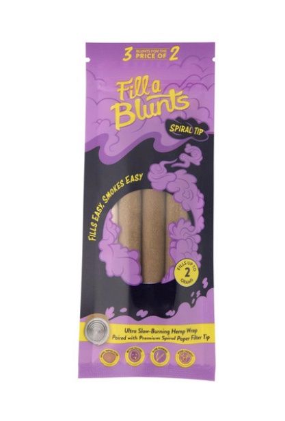 Fill a Blunt paper tip cones