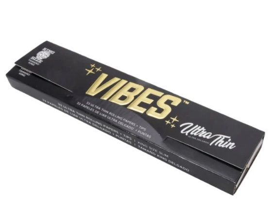 Vibes Ultra Thin Long Rolling Papers