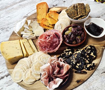 Cheese and Meat Platter