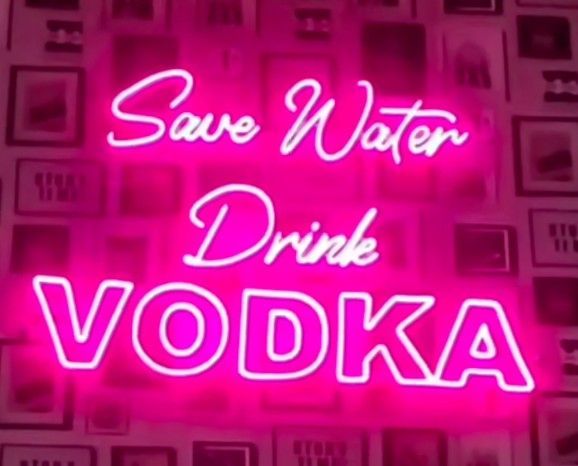 Save Water, Drink Vodka
