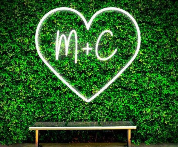 Custom Initials with Heart