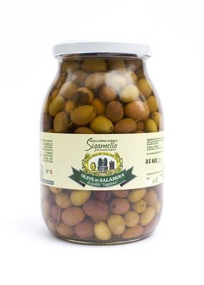 Olive taggiasche in salamoia 1100g/950g netto