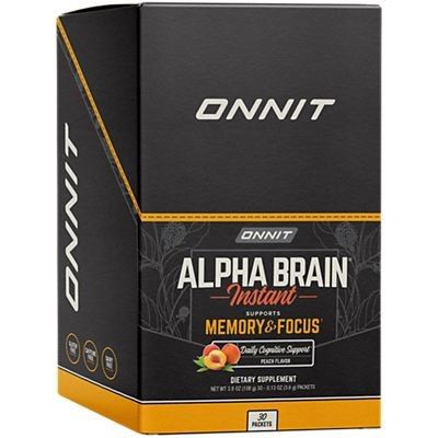Alpha Brain Instant - Peach 30pk