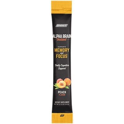 Onnit: Alpha Brain Instant - Peach Single