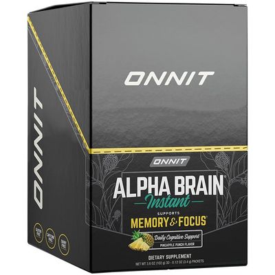 Alpha Brain Instant - Pineapple Case
