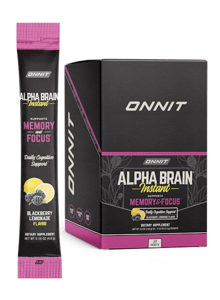 Alpha Brain Instant Blackberry Lemonade 30 Pack