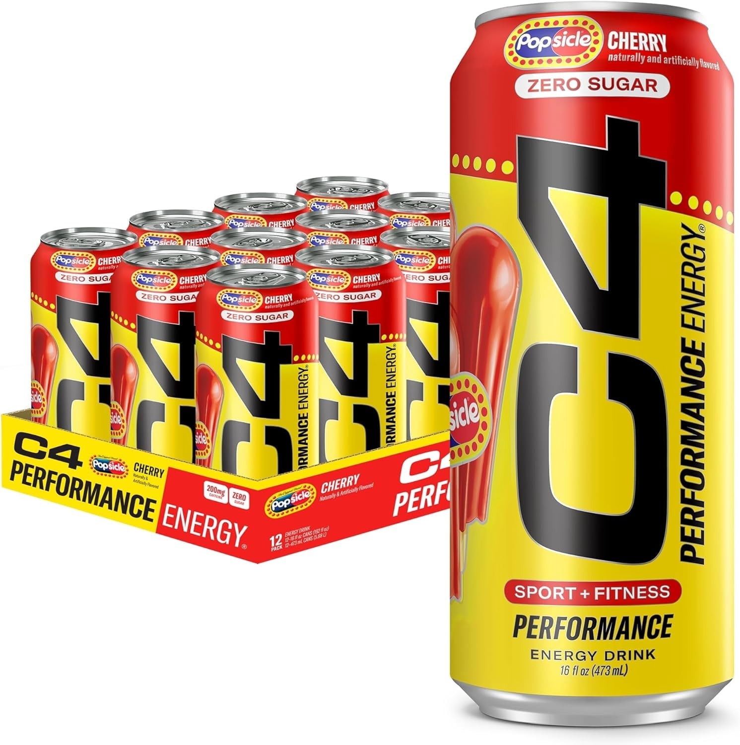 C4 Carb Cherry Popsicle 12pk