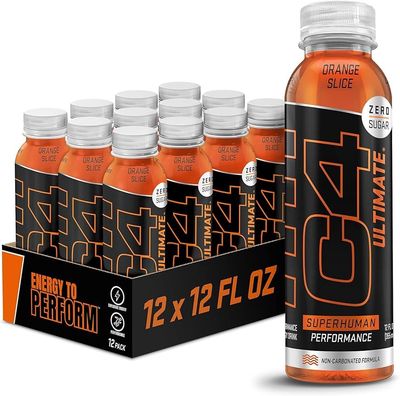 C4 ULTIMATE ON THE GO ORANGE 12PK