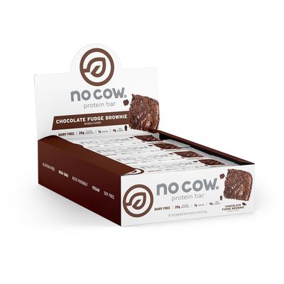 NO COW BAR CHOCOLATE FUDGE BRO 12PK