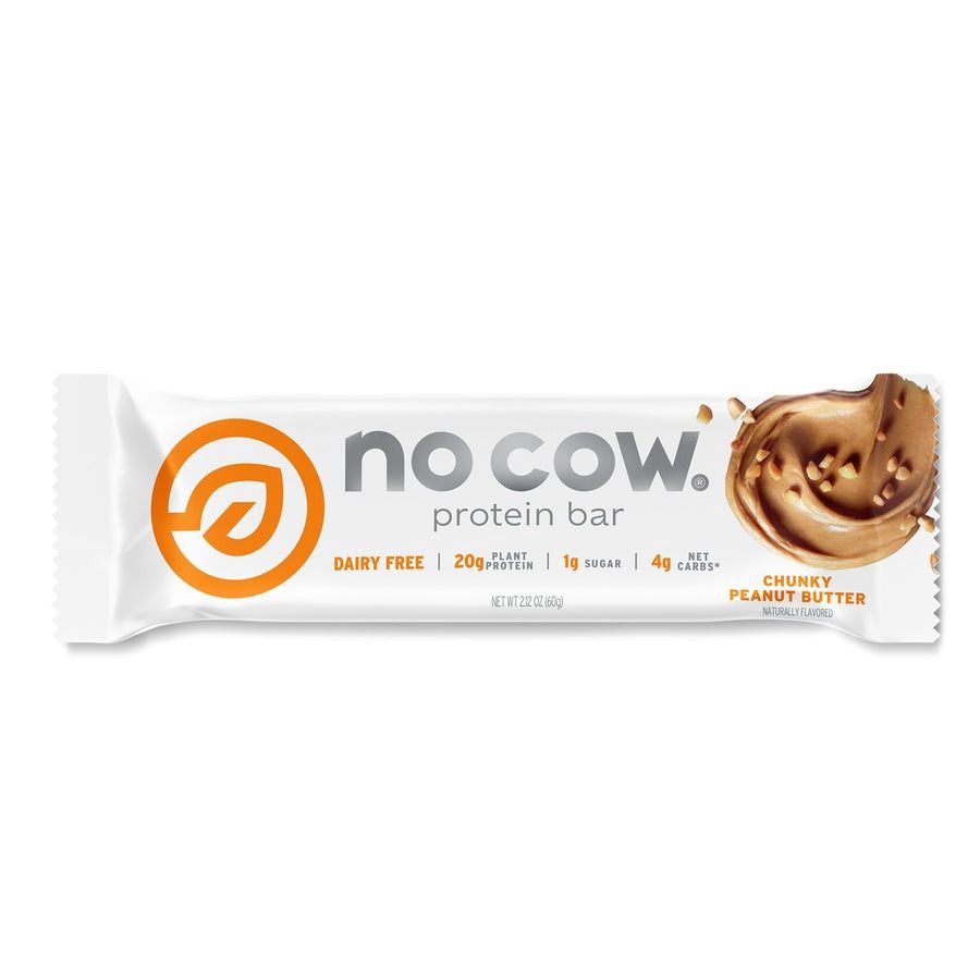 NO COW BAR CHUNKY PEANUT BUTTE SINGLE