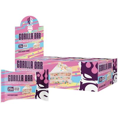Gorilla Bar Birthday Cake 12pk
