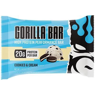 Gorilla Bar Cookies &amp; Cream Bar Single
