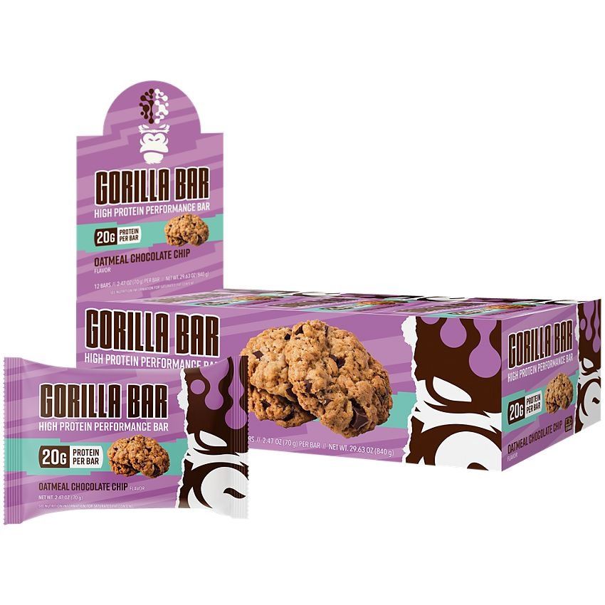 Oatmeal Chocolate Chip Bar 12pk