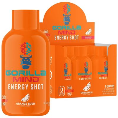 Orange Rush Energy Shot 6 ct