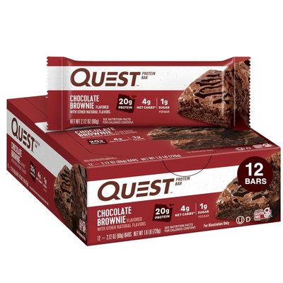 Quest Bar Chocolate Brownie 12pk