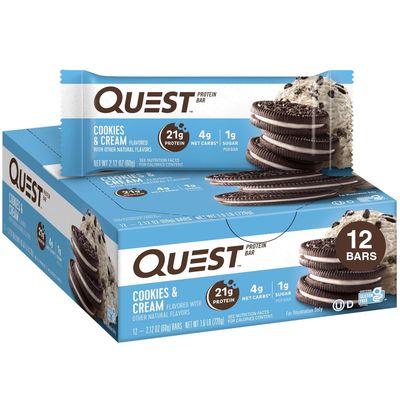 Quest Bar Cookies n Cream 12pk