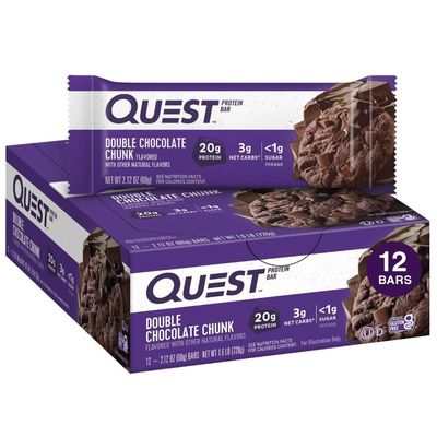Quest Bar Double Chocolate Chunk 12pk