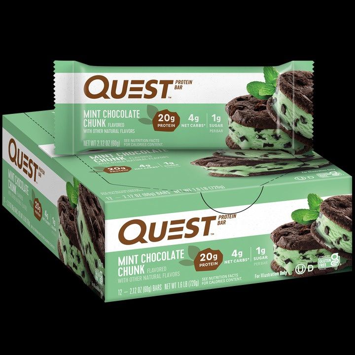 Quest Bar Mint Chocolate Chunk 12pk