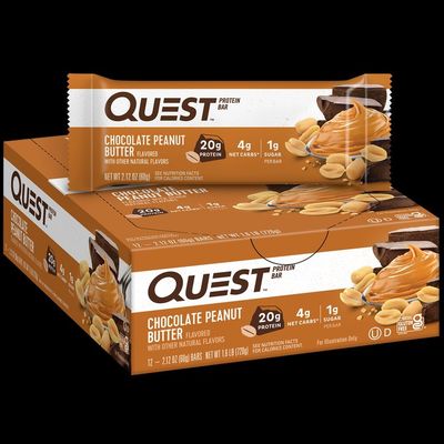 Quest Bar Natural Chocolate Peanut 12pk