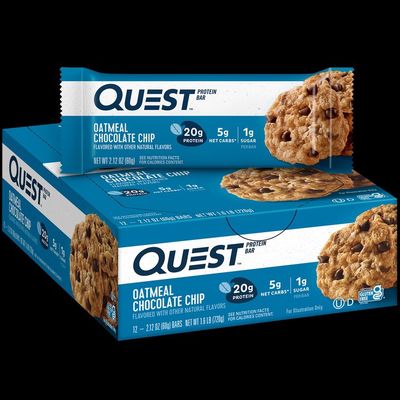 Quest Bar Oatmeal Chocolate Chip 12pk
