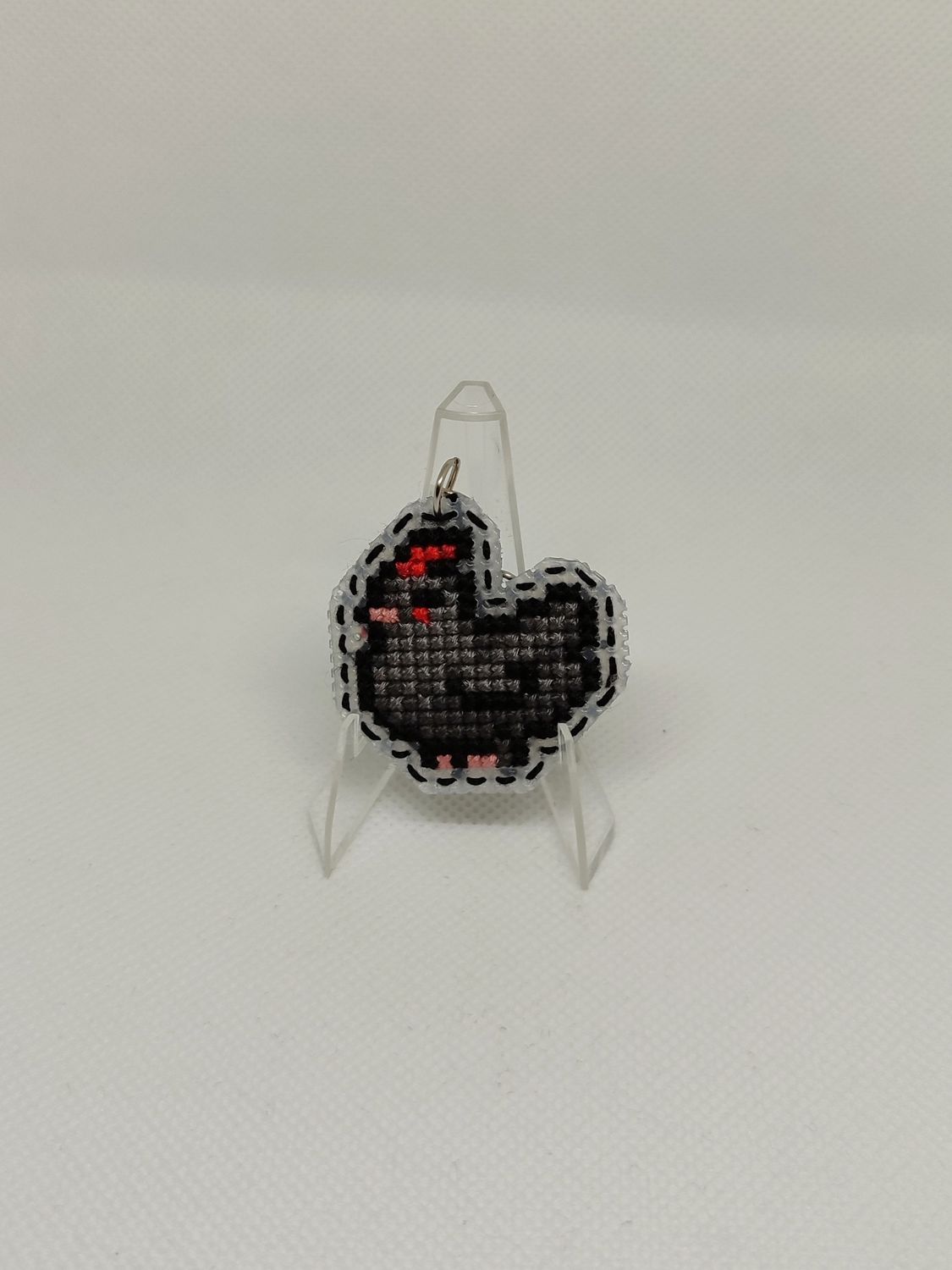 Breloczek Mroczna kura Stardew Valley