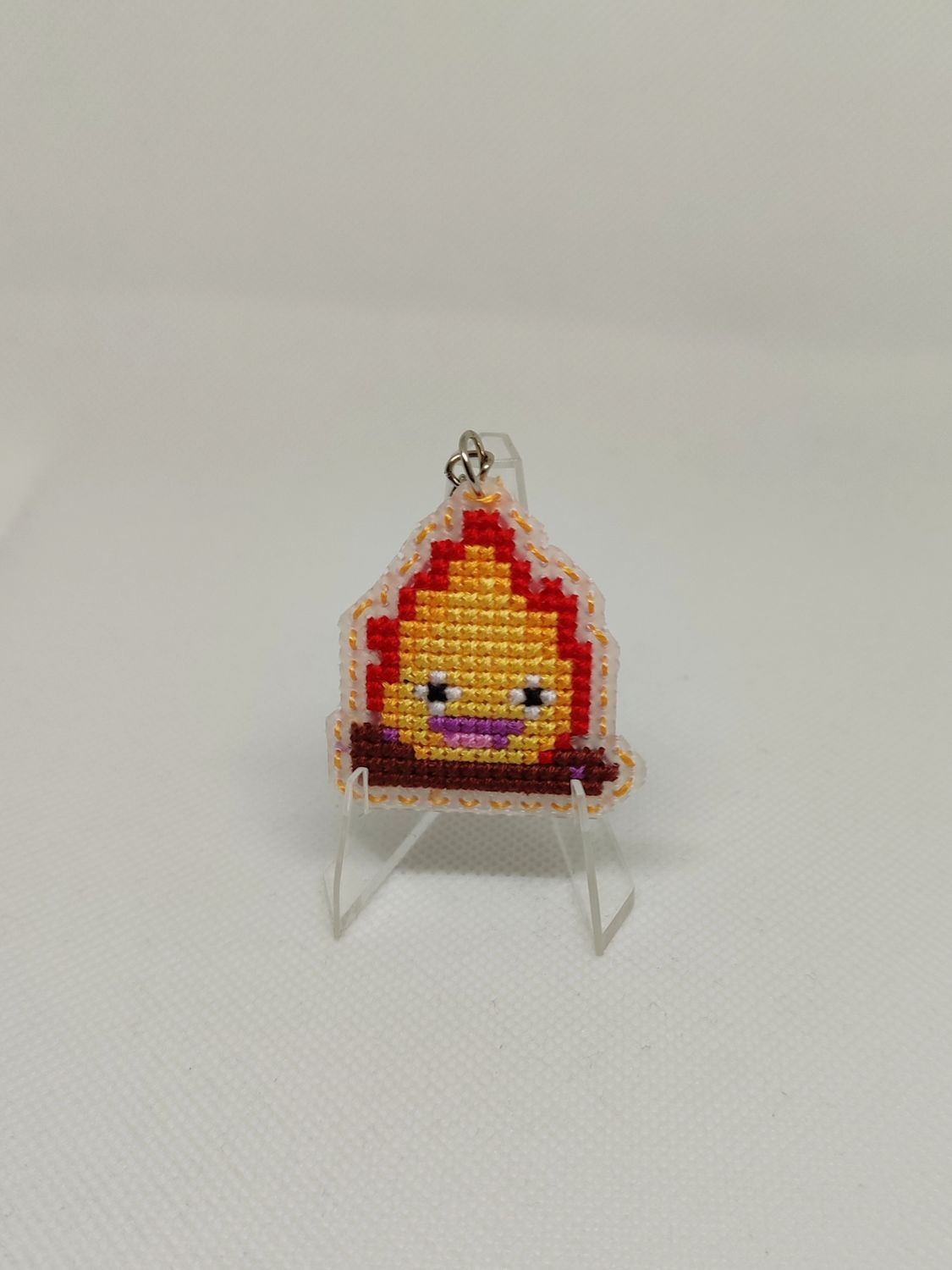 Breloczek Calcifer Ruchomy zamek Hauru