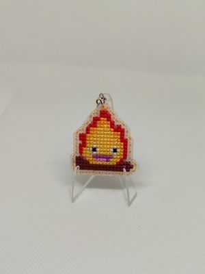 Breloczek Calcifer Ruchomy zamek Hauru