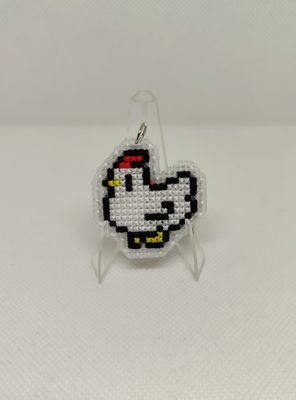 Breloczek Biała Kura Stardew Valley