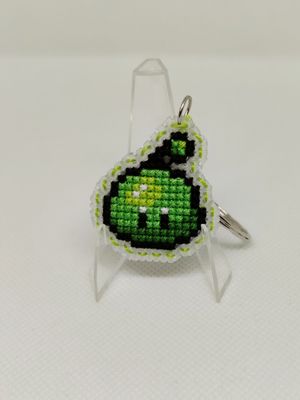Breloczek Slime zielony Stardew Valley