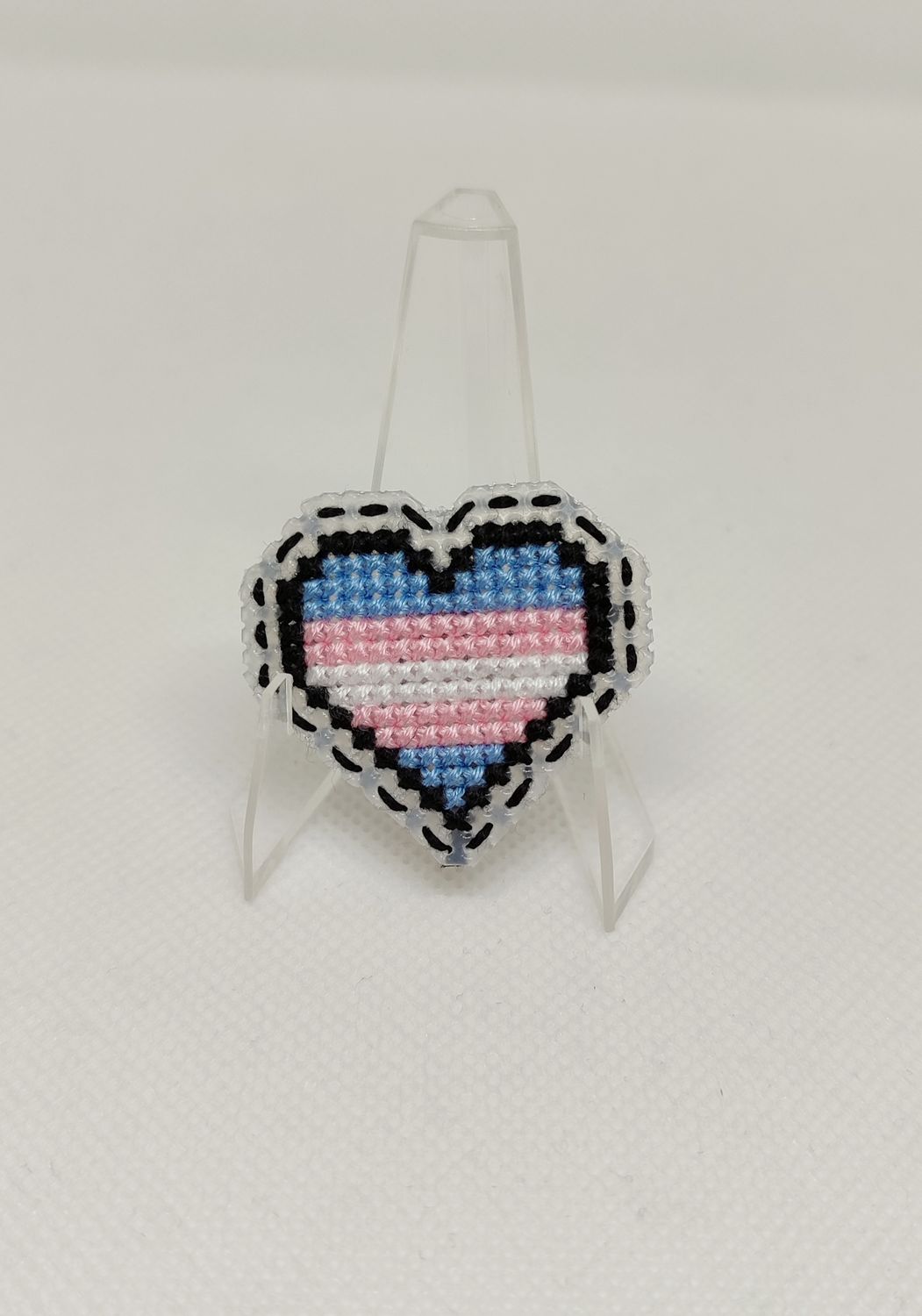 Przypinka Serce Trans