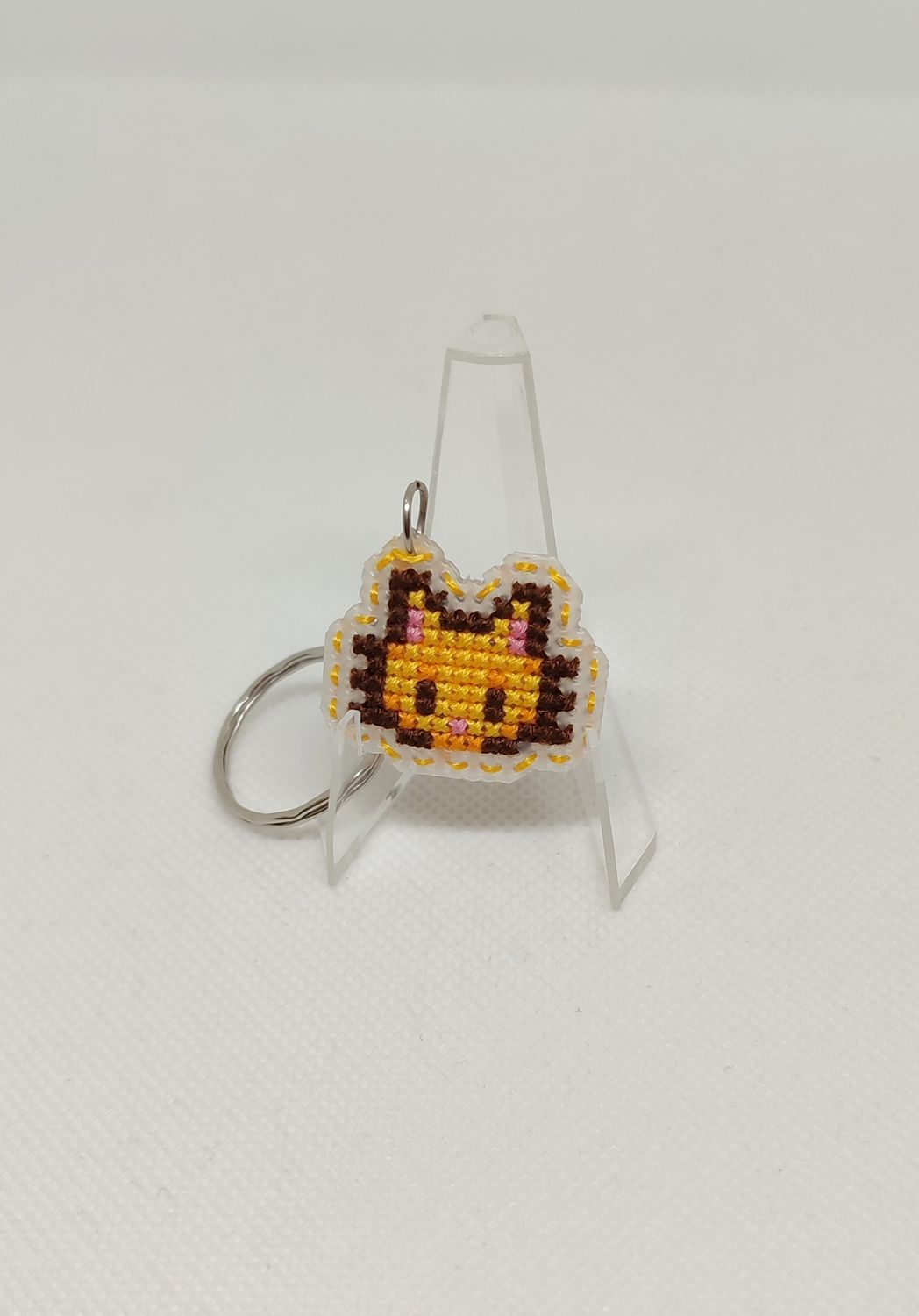 Breloczek Głowa Blond Kota Stardew Valley