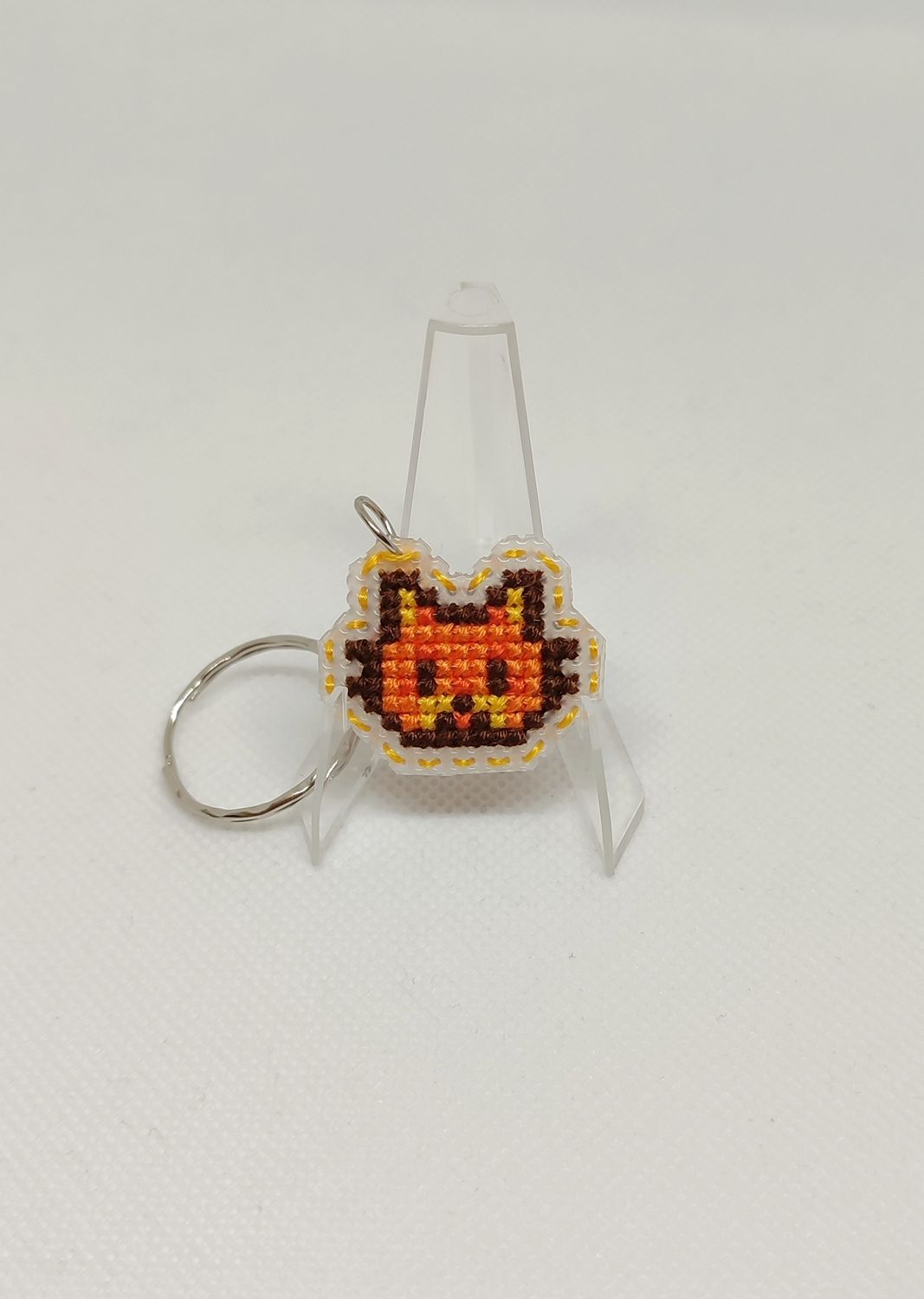 Breloczek Głowa Rudego Kota Stardew Valley