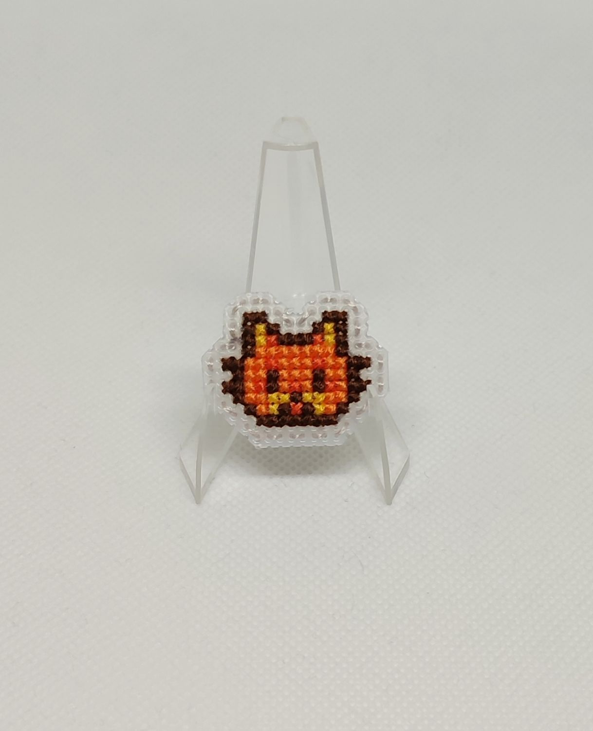 Przypinka Głowa Rudego Kota Stardew Valley