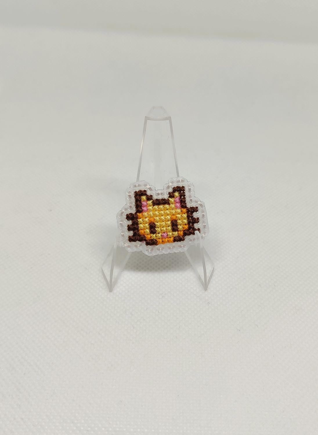 Przypinka Blond Głowa Kota Stardew Valley 030