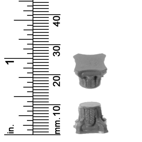 11/32&quot; High Column Capital or Base