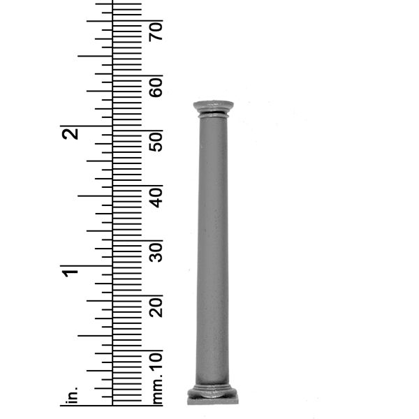 2-1/8&quot; HIGH HALF ROUND COLUMN