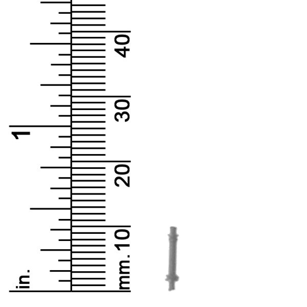 5/16&quot; High column