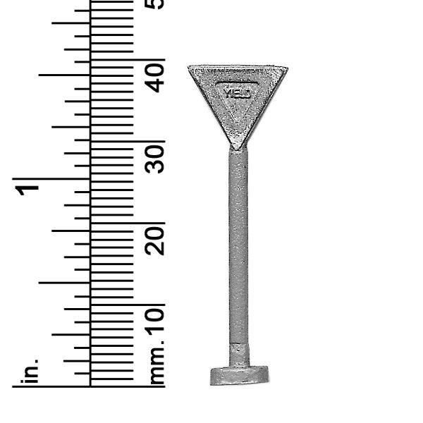 Yield Sign 1 9/16&quot; High