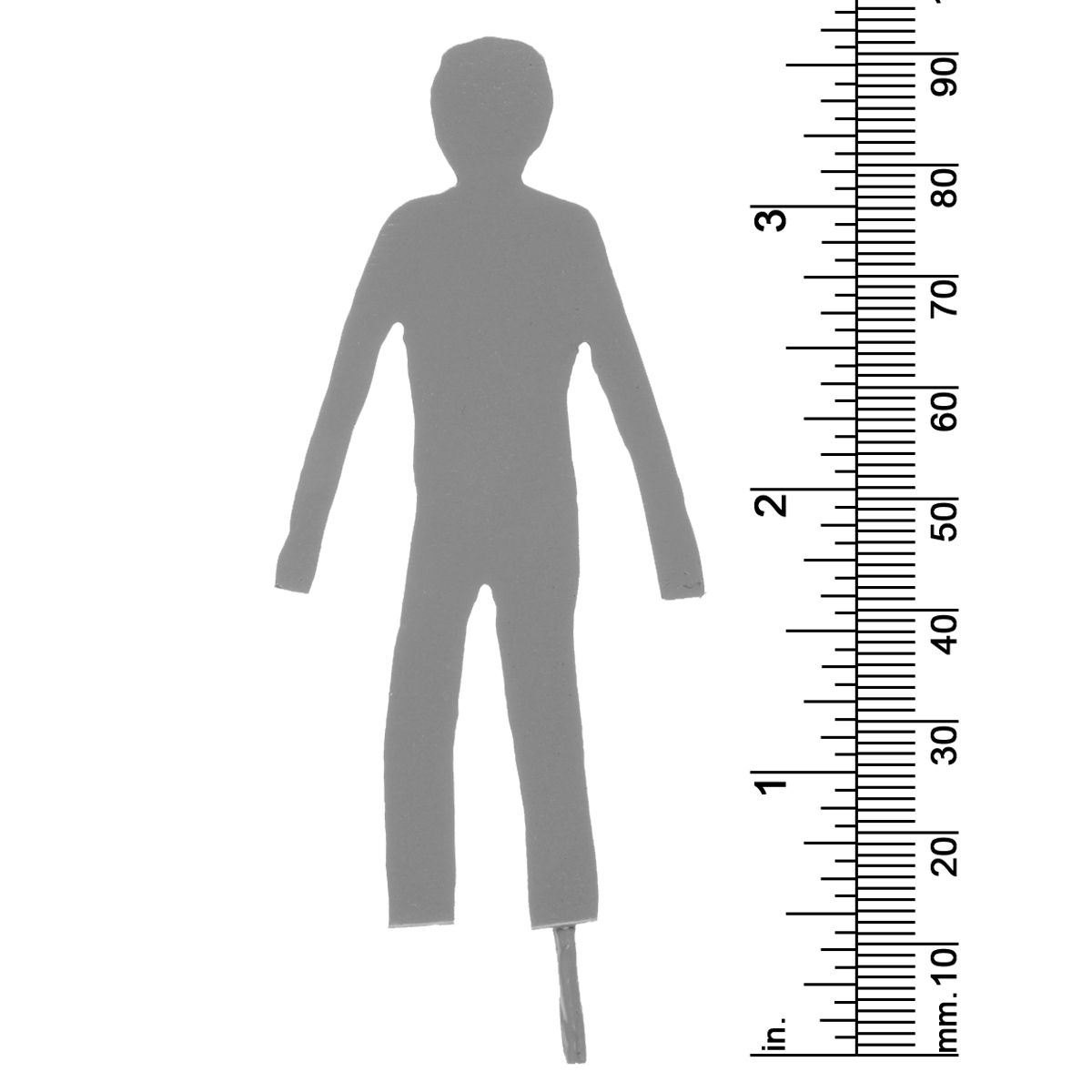 1/2&quot; Scale Male Figure Standing