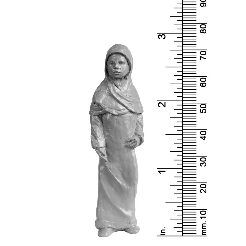 1/2&quot; Scale Standing Female Arab No Veil