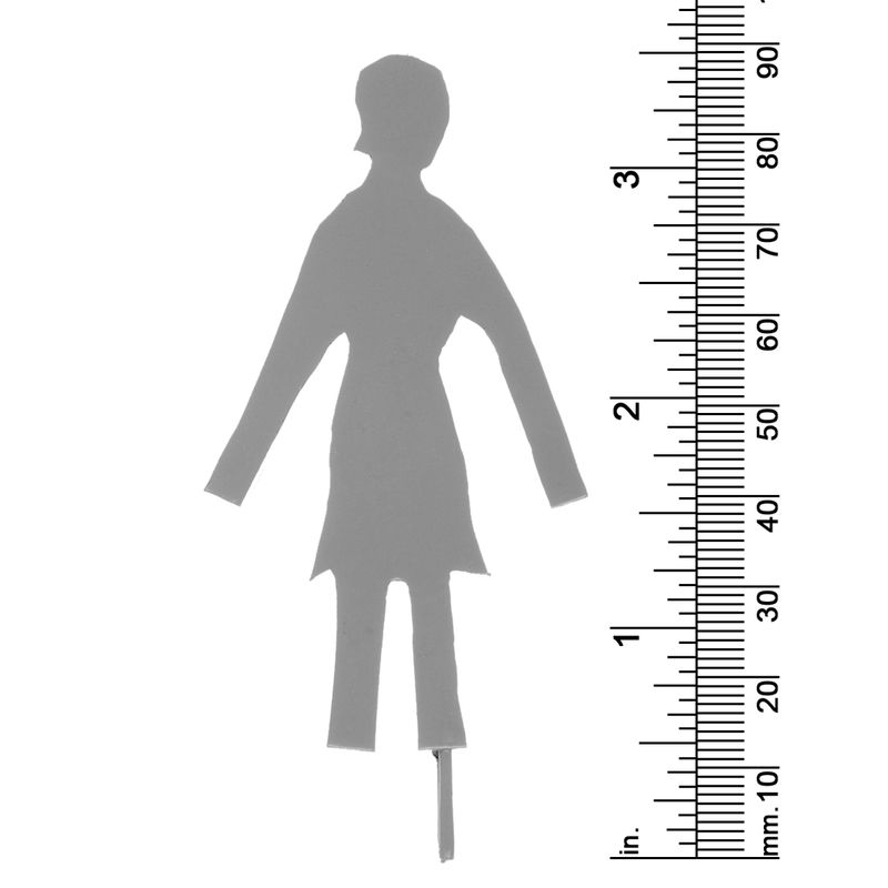 1/2&quot; SCALE FEMALE FIGURE STANDING