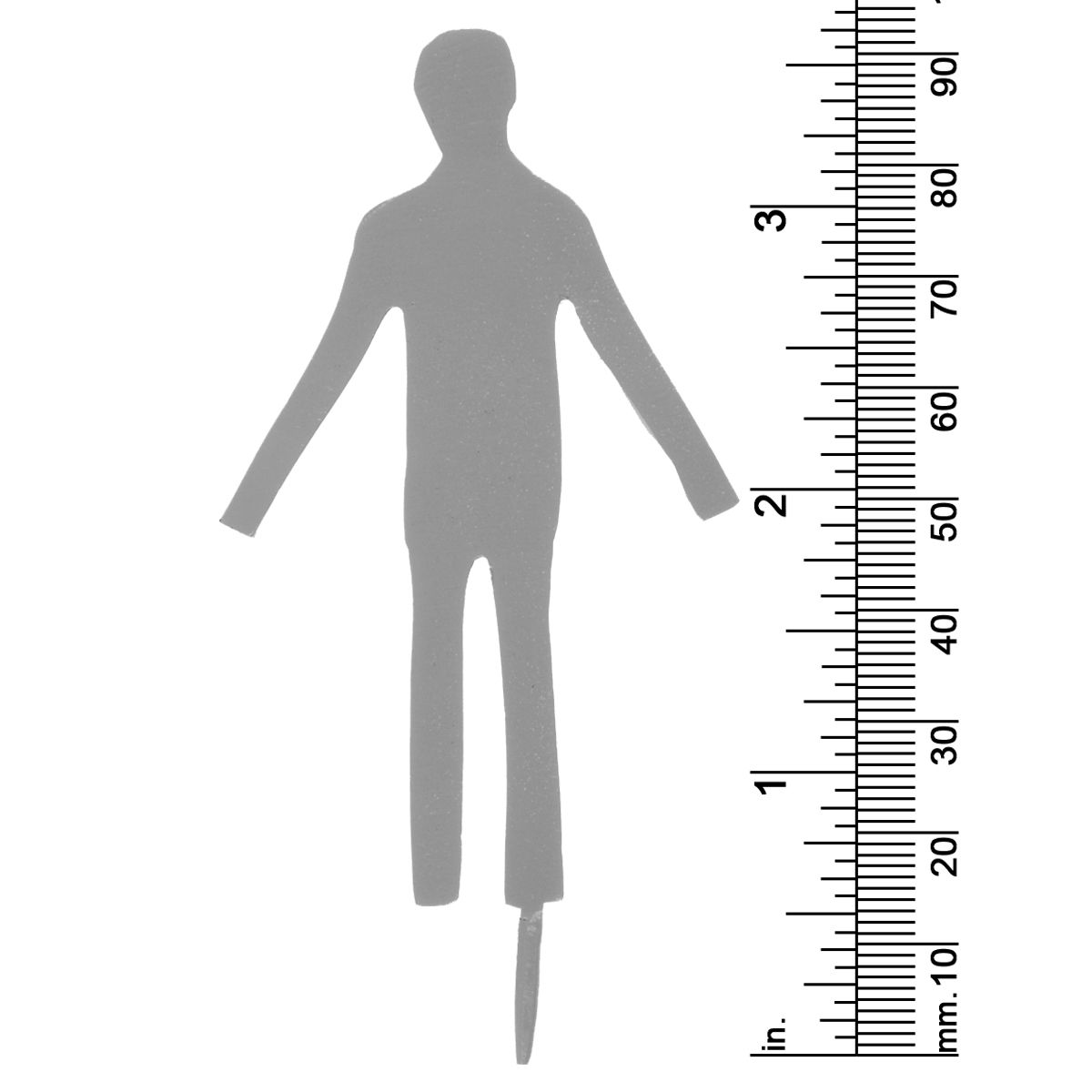 1/2&quot; Scale Male Figure Standing