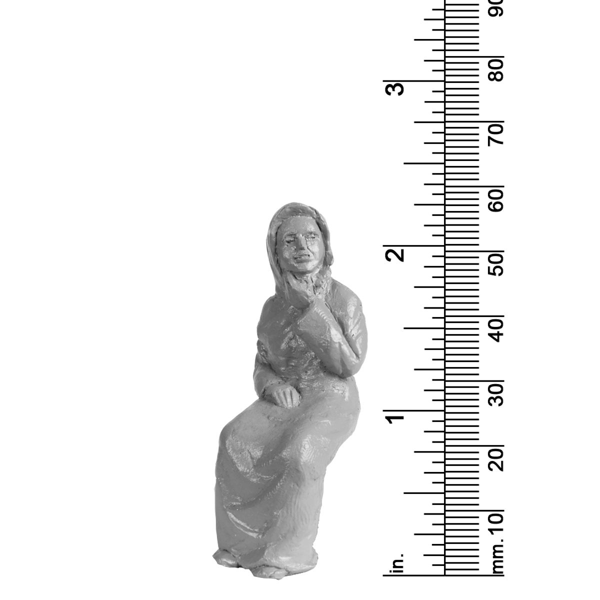 1/2&quot; Scale Seated Female Arab