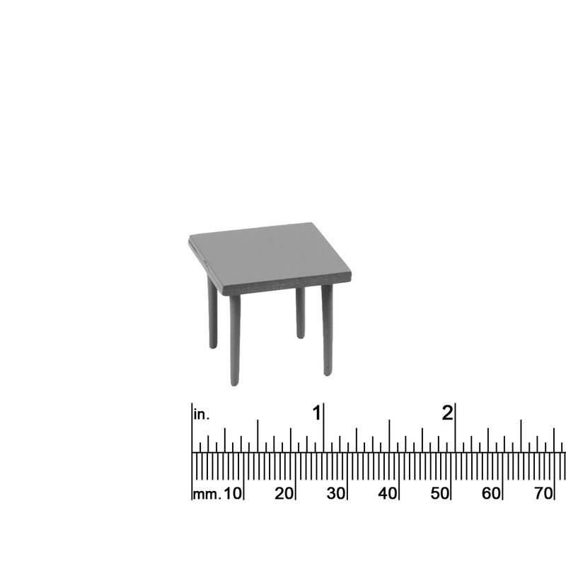 1/2&quot; Scale End Table Square