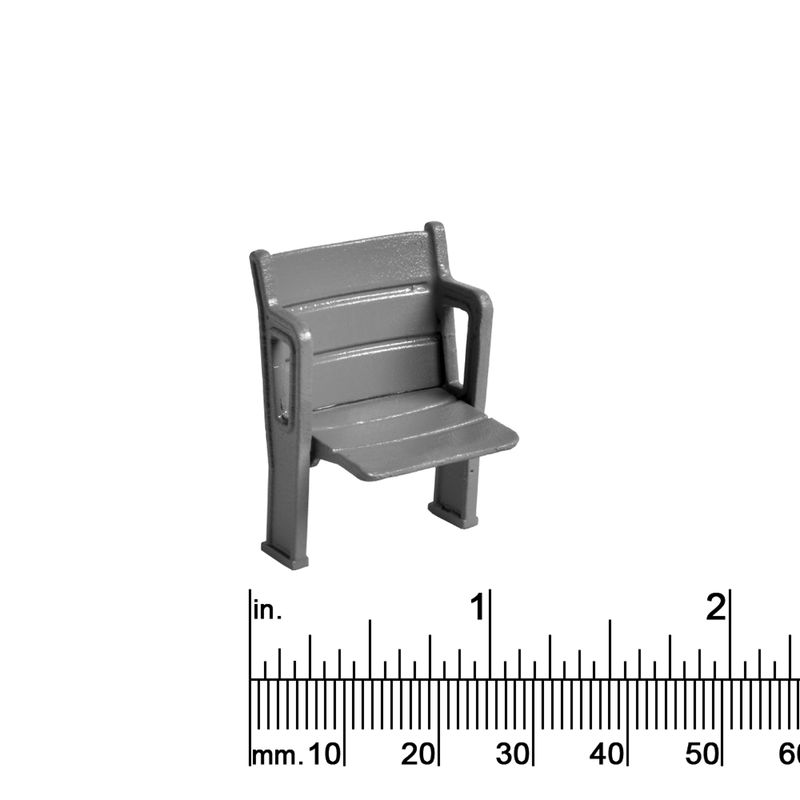 1/2&quot; SCALE MOVEABLE STADIUM SEAT (CUSTOM ROWS AVAILABLE)